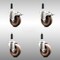 Service Caster 4 Inch 316SS High Temp Glass Filled Nylon 7/8 Inch Stem Caster Lck Brake, 2PK SCC-SS316TTLEX20S414-GFNSHT-2-S-2-78 - alternate 1